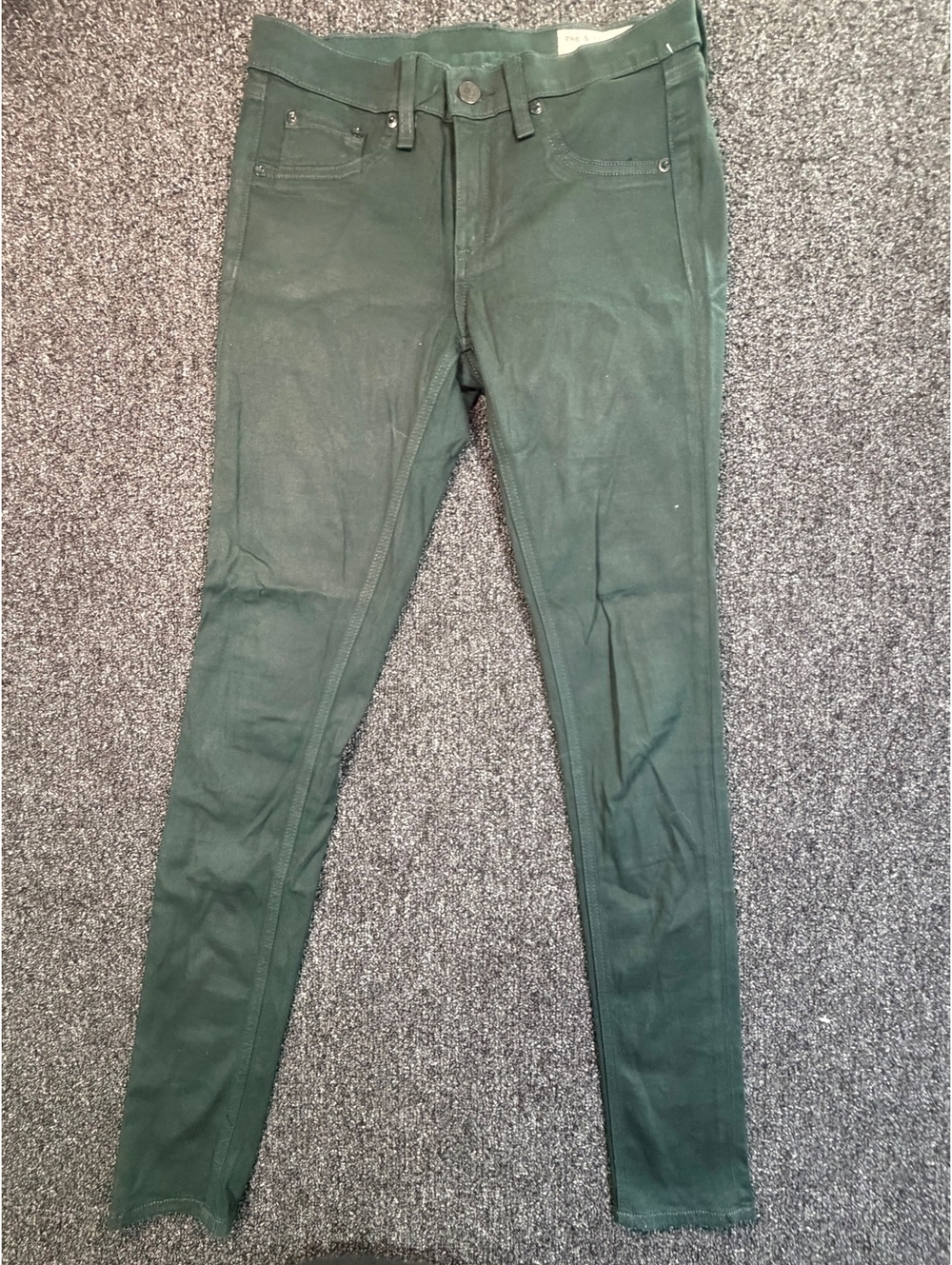 rag & bone Green Legging Jeans Size 25